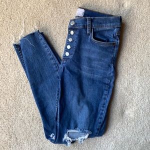 Free People Button Up Pants